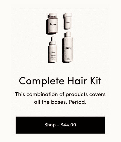 hims complete hair kit for men