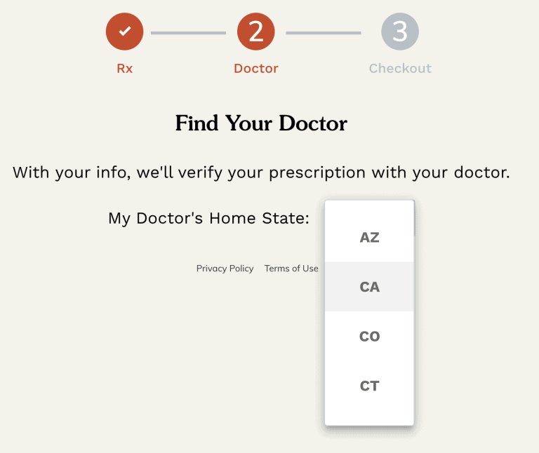 find doctor in your state