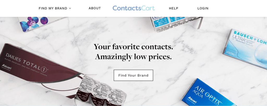 ContactsCart website