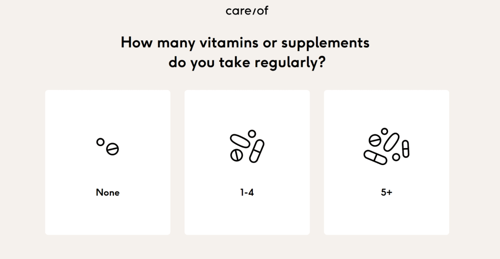 Care Of vitamins