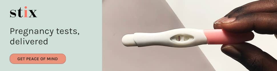 stic pregnancy test banner