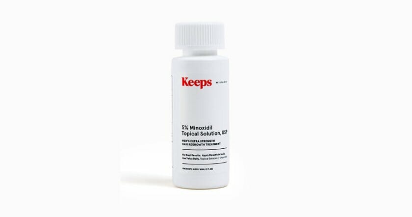 keeps minodoxil topical solution